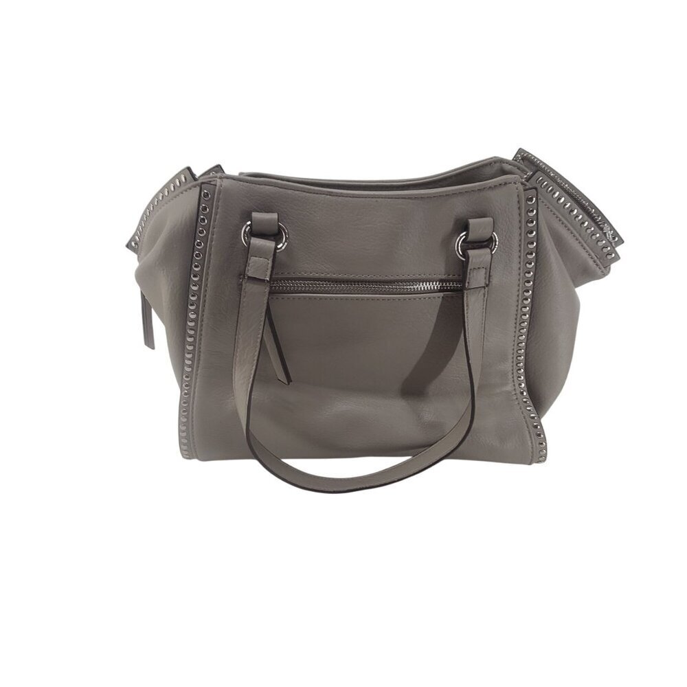 INC International Concepts Taupe Studded Shoulder Bag